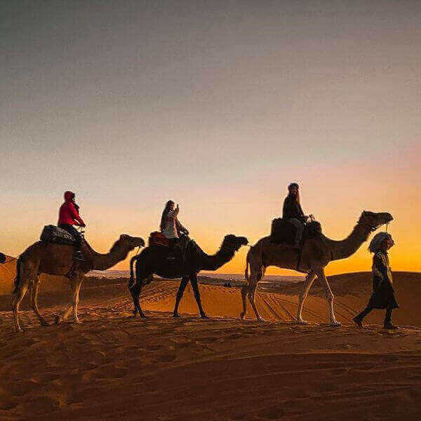RUTA DE 5 DÍAS DESDE MARRAKECH AL DESIERTO DE MERZOUGA