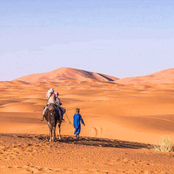RUTA DE 6 DÍAS DESDE MARRAKECH AL DESIERTO MERZOUGA