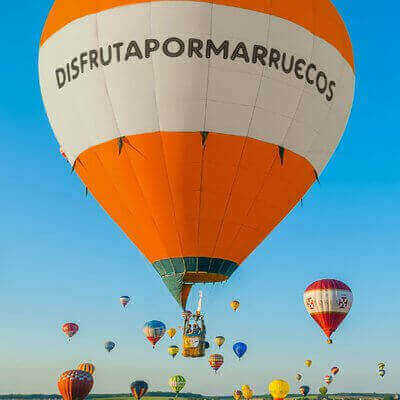 PASEO EN GLOBO POR EL NORTE DE MARRAKECH